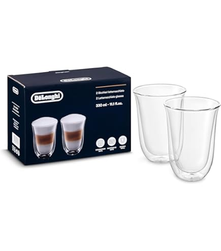 Amazon | De'Longhi (デロンギ) ダブルウォールグラス DWG2S-190